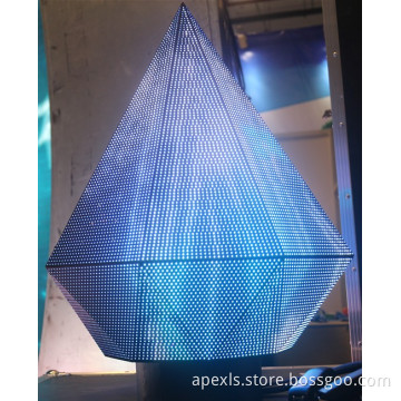P3 triangle led screen